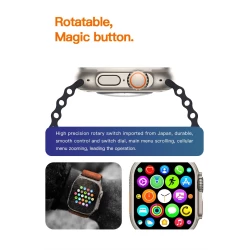 Смарт часовник - OEM T900 Ultra S, 45мм