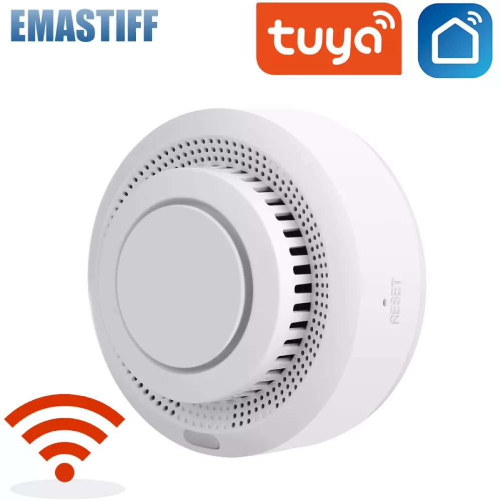 Смарт сензор за дим 3V, OEM - SMART Tuya Wifi