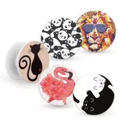 Държач за смартфон/таблет, Popsocket, Animals Series