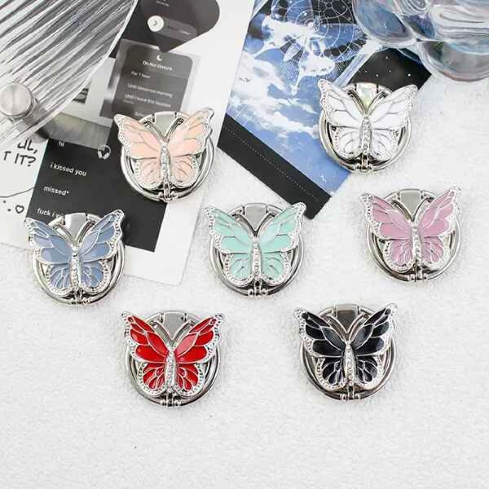 Държач за смартфон/таблет, Popsocket пръстен Butterfly 
