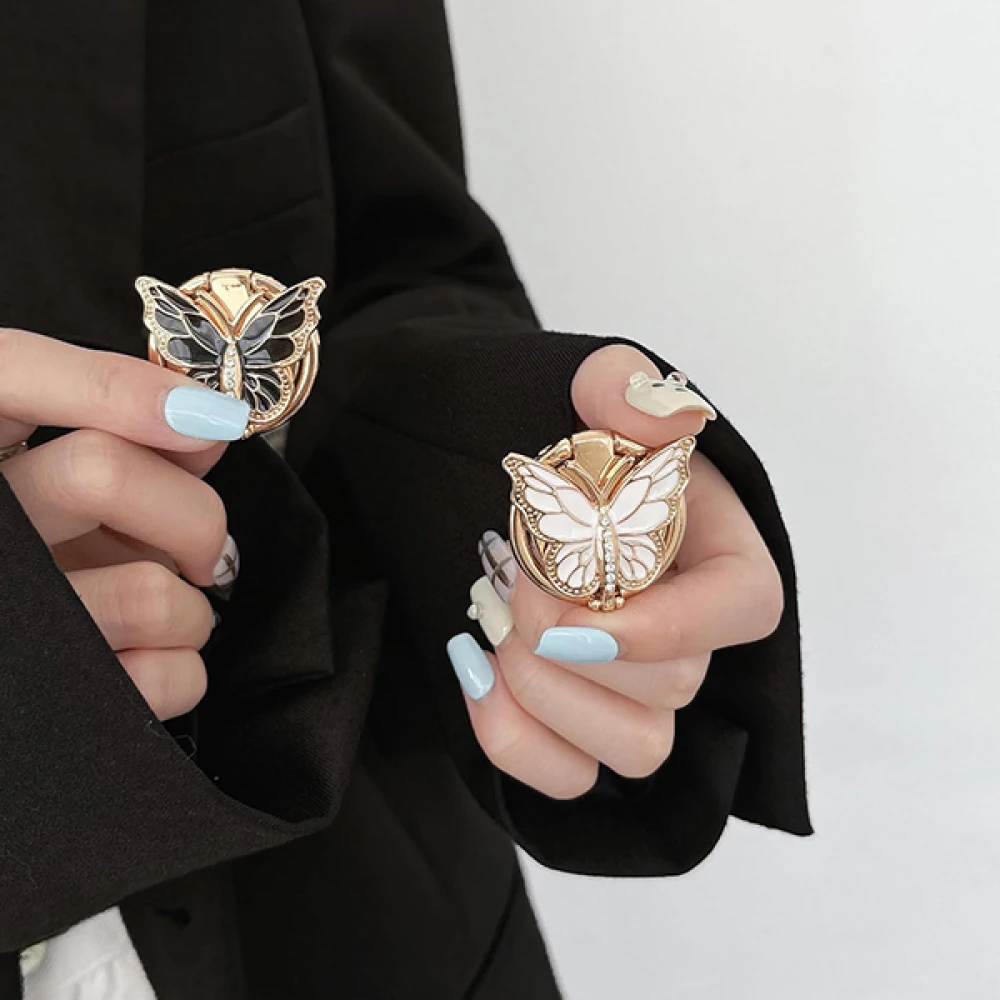 Държач за смартфон/таблет, Popsocket пръстен Butterfly 