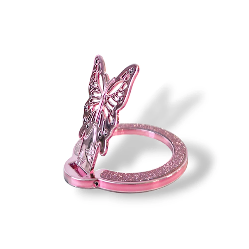 Държач за смартфон/таблет, Popsocket пръстен Butterfly Shine