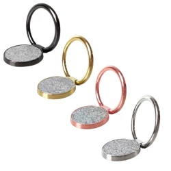 Държач за смартфон/таблет, Popsocket пръстен Metal Ring Shine