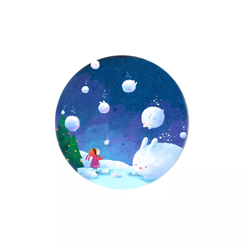 Държач за смартфон/таблет, Popsocket, Winter Series