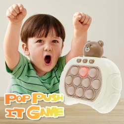 Игра POP IT със светлина и звук / мече