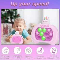 Игра POP IT със светлина и звук / еднорог