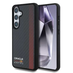 Калъф Red Bull Carbon Powerbar MagSafe RBHMS25M24CFGSMK за Samsung Galaxy S25 Plus