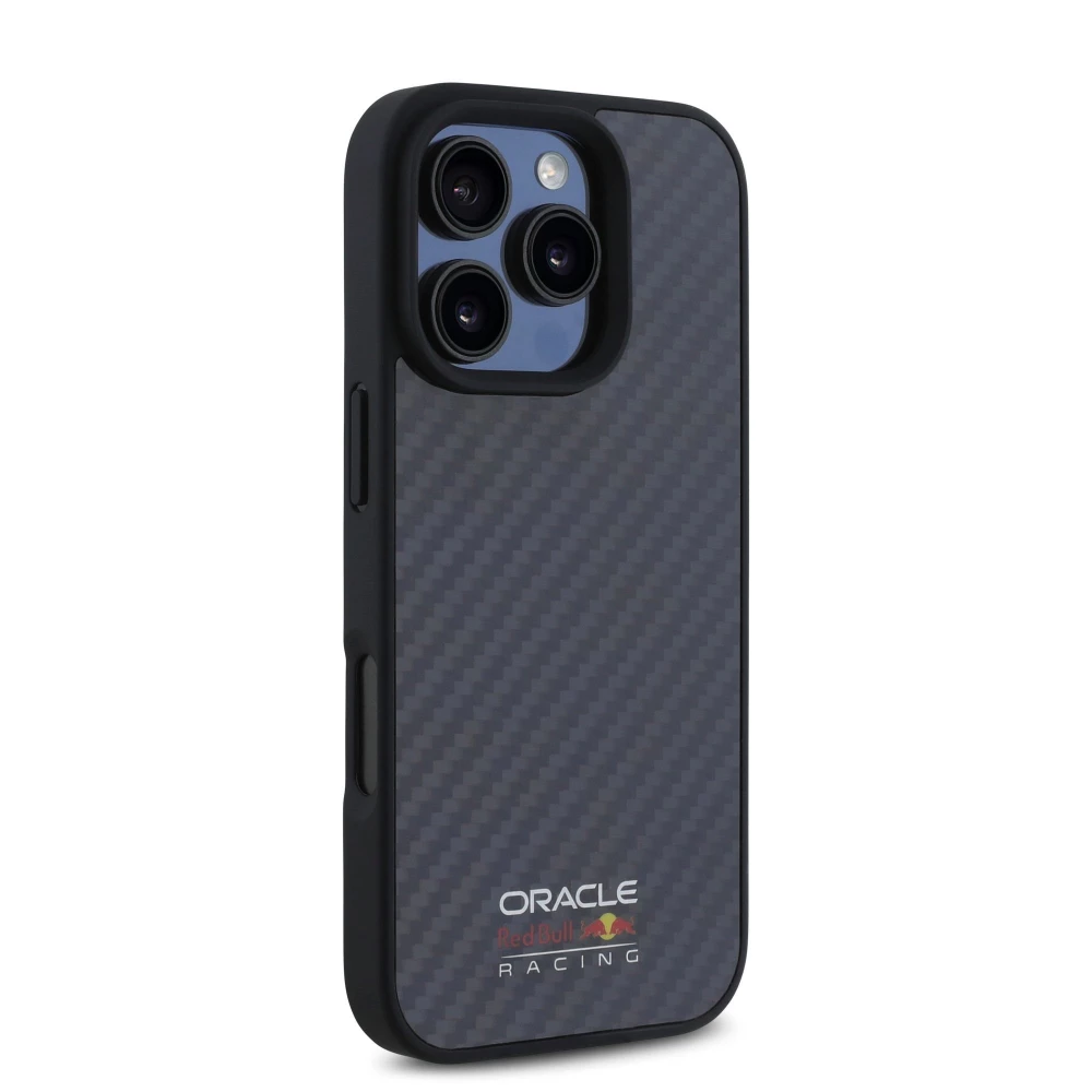 Калъф Red Bull Carbon Shiny Logo MagSafe RBHMP16X24CFILSK за Apple iPhone 16 Pro Max
