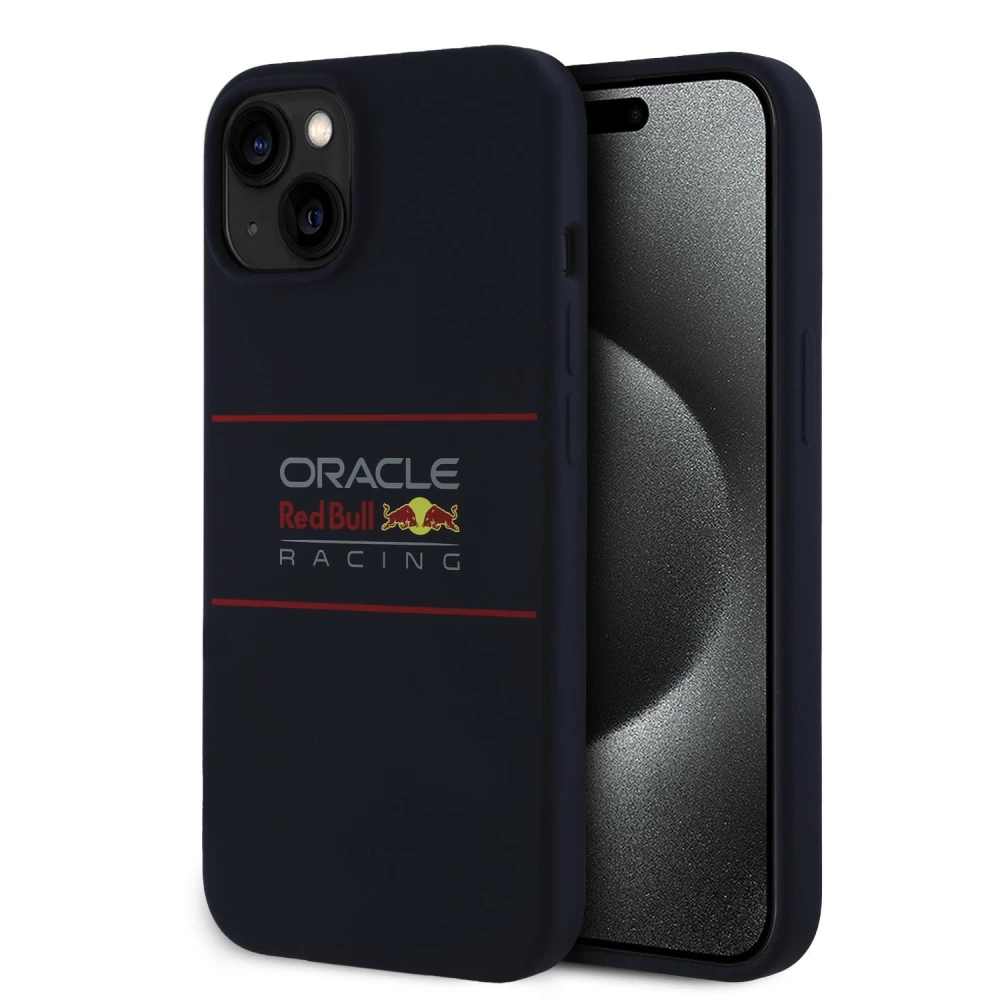 Калъф Red Bull Silicone Horizontal Logo MagSafe RBHMP13S24SIHSRV за Apple iPhone 13