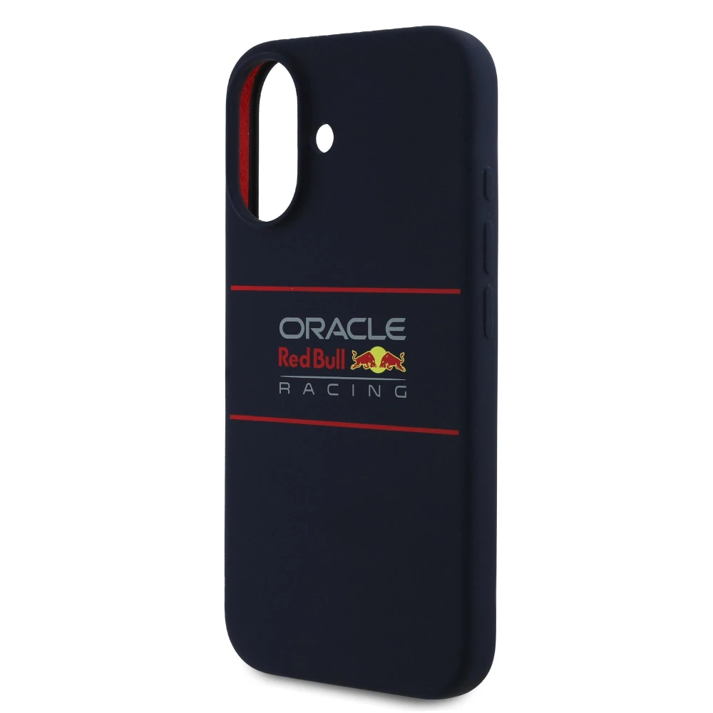 Калъф Red Bull Silicone Horizontal Logo MagSafe RBHMP16S24SIHSRV за Apple iPhone 16