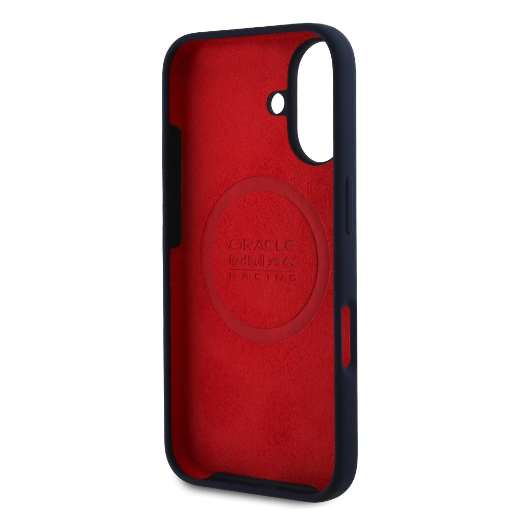Калъф Red Bull Silicone Horizontal Logo MagSafe RBHMP16S24SIHSRV за Apple iPhone 16