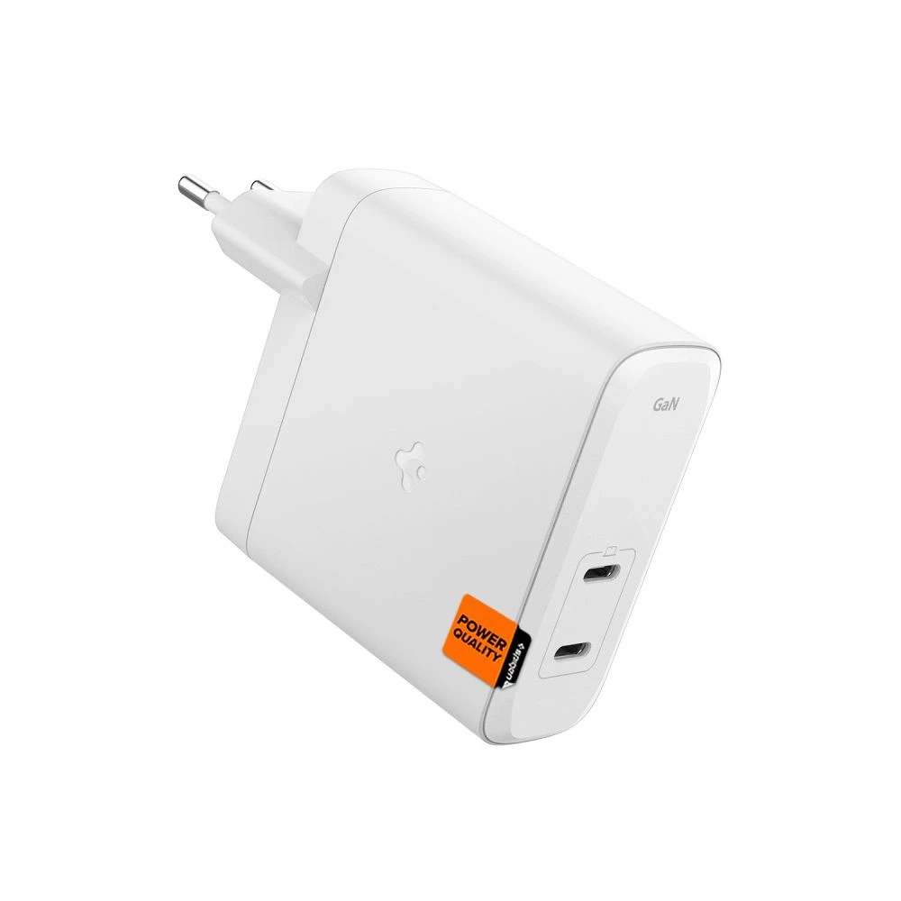 Зарядно устройство 220V SPIGEN 140W, 2xUSB-C, Arcstation Pro GaN-1402