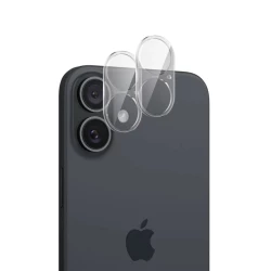 Лещи за камера SPIGEN за Apple iPhone 16 - прозрачни - Protector Optik Glass tR