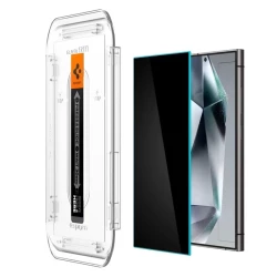 Комплект 2 бр. стъклен протектор SPIGEN PRIVACY за Samsung Galaxy S24 Ultra, Easy Fit