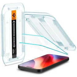 Комплект стъклен протектор 2 бр. SPIGEN за Apple iPhone 16 Pro Max, Easy Fit - AGL07907