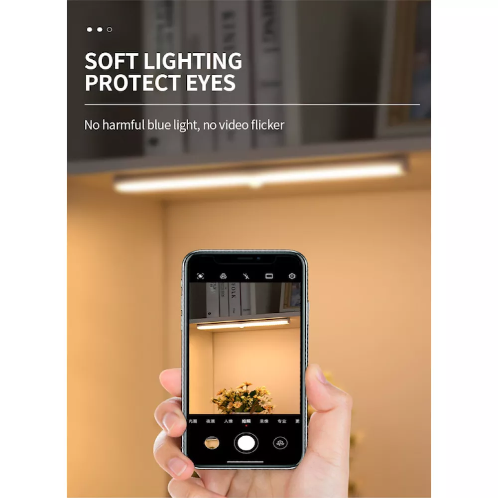 Безжична LED лампа SUPERFIRE - (XYD06), 32cm, 2W, 400mAh