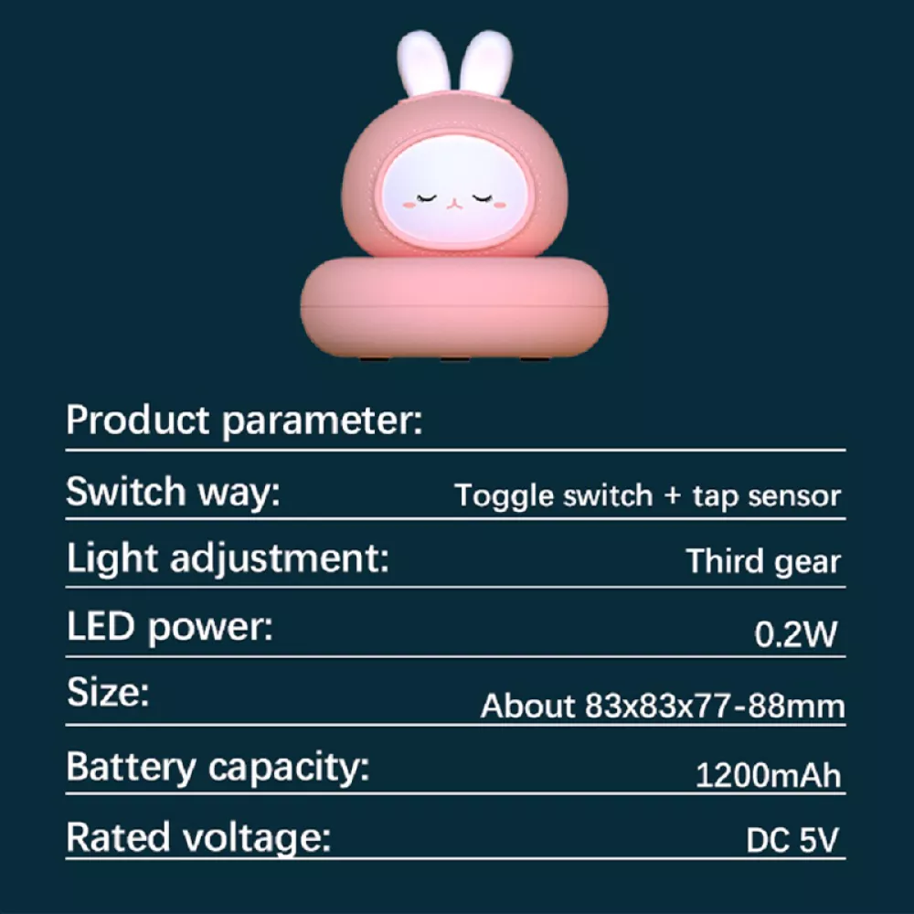 Нощна лампа SUPERFIRE Cute Deer, USB Нощна лампа SUPERFIRE Cute Deer, USB