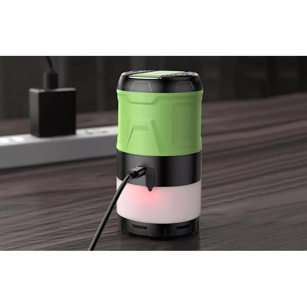 Къмпинг лампа SUPERFIRE - T15, 350lm, USB, UV светлина против комари