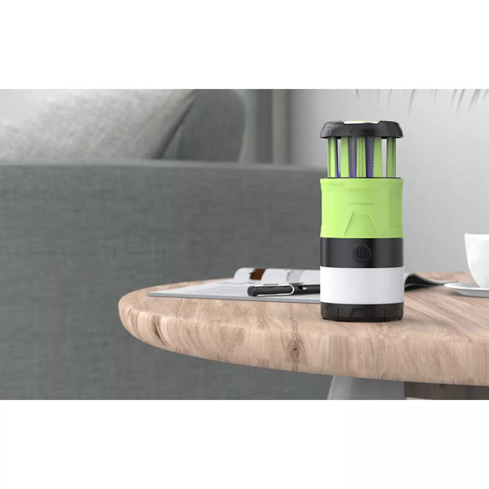 Къмпинг лампа SUPERFIRE - T15, 350lm, USB, UV светлина против комари