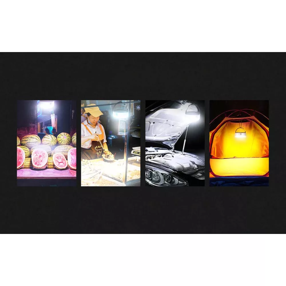 Къмпинг лампа SUPERFIRE - T25, 400lm, USB