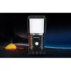 Къмпинг лампа + Външна батерия SUPERFIRE - T30, 600lm, USB