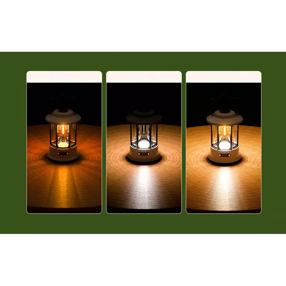 Къмпинг лампа + Външна батерия SUPERFIRE - T35, 220lm, USB