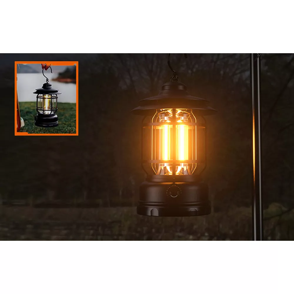 Къмпинг лампа SUPERFIRE - T51, USB