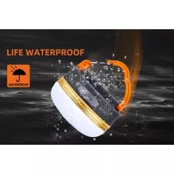 Къмпинг лампа SUPERFIRE - T60-A, 127lm, AAA