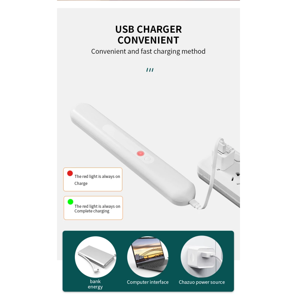 Безжична LED лампа SUPERFIRE - (XYD04), 18cm, 3.2W,1200mAh