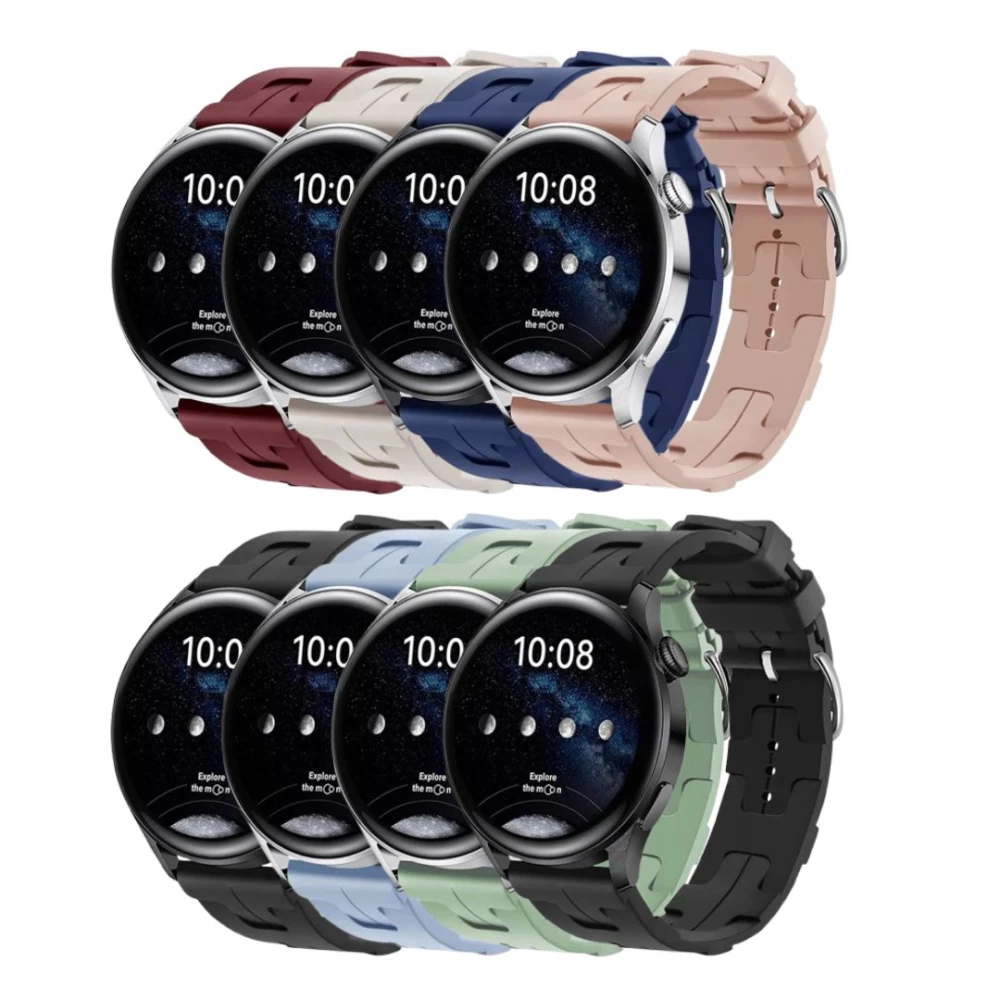 Силиконова каишка за смарт часовник Huawei Watch GT 46мм - Colorful wristband