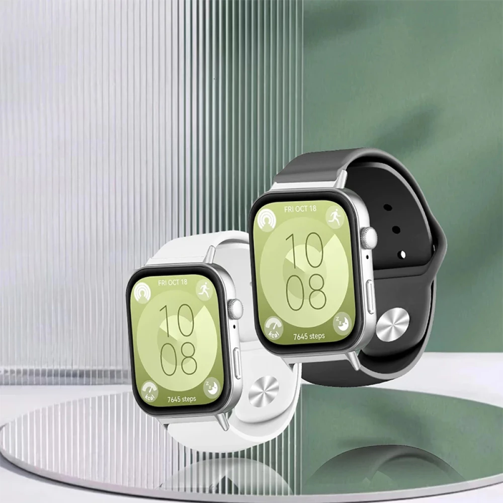 Силиконова каишка за смарт часовник Huawei Watch Fit 3 - Silicon Simple Strap