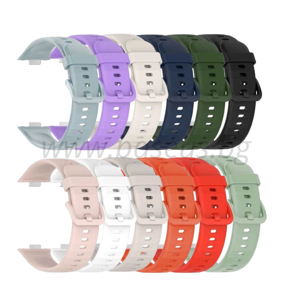 Силиконова каишка за смарт часовник Huawei Watch Fit 3 - Silicon Soft Strap