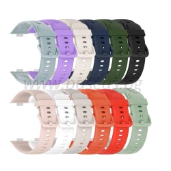 Силиконова каишка за смарт часовник Huawei Watch Fit 3 - Silicon Soft Strap