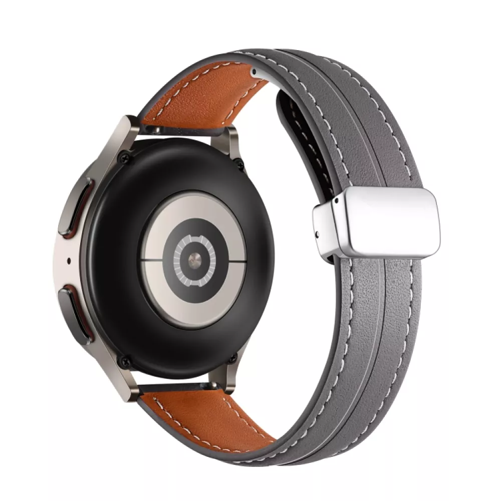 Кожена каишка за смарт часовник Huawei Watch GT 42мм - Leather Magnet Buckle