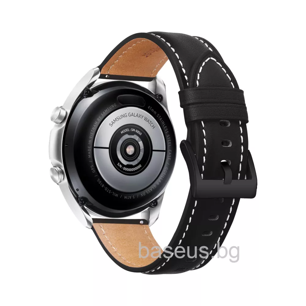 Кожена каишка за смарт часовник Huawei Watch 3 46мм - Leather Premium Strap