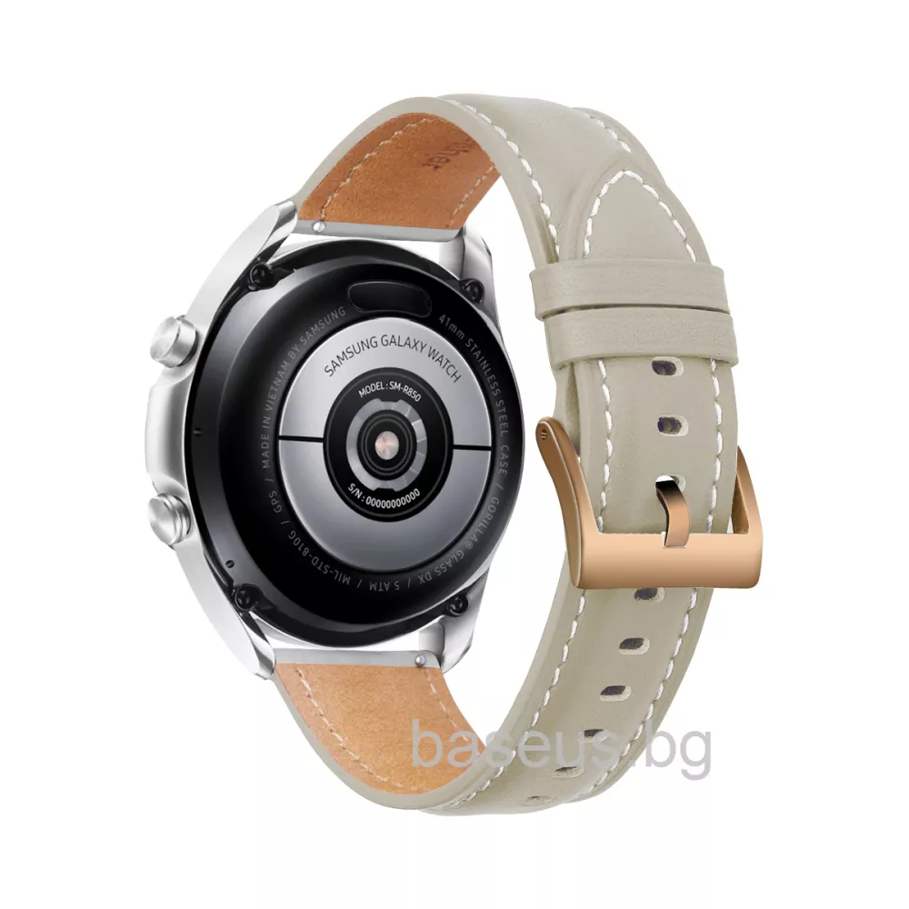 Кожена каишка за смарт часовник Huawei Watch GT 42мм - Leather Premium Strap