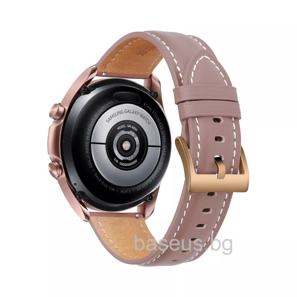 Кожена каишка за смарт часовник Huawei Watch GT 42мм - Leather Premium Strap