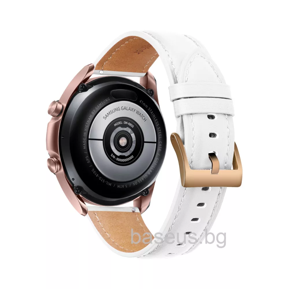 Кожена каишка за смарт часовник Huawei Watch GT 42мм - Leather Premium Strap