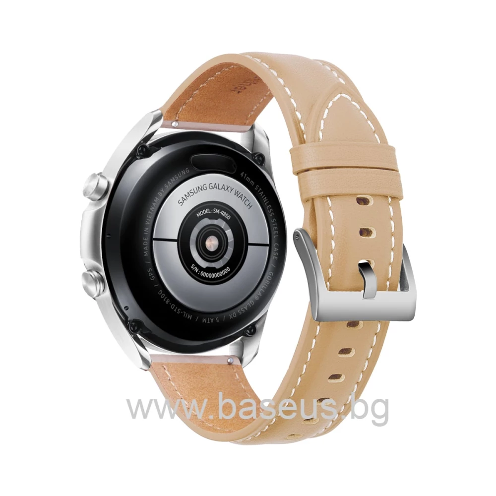 Кожена каишка за смарт часовник Huawei Watch GT 42мм - Leather Premium Strap