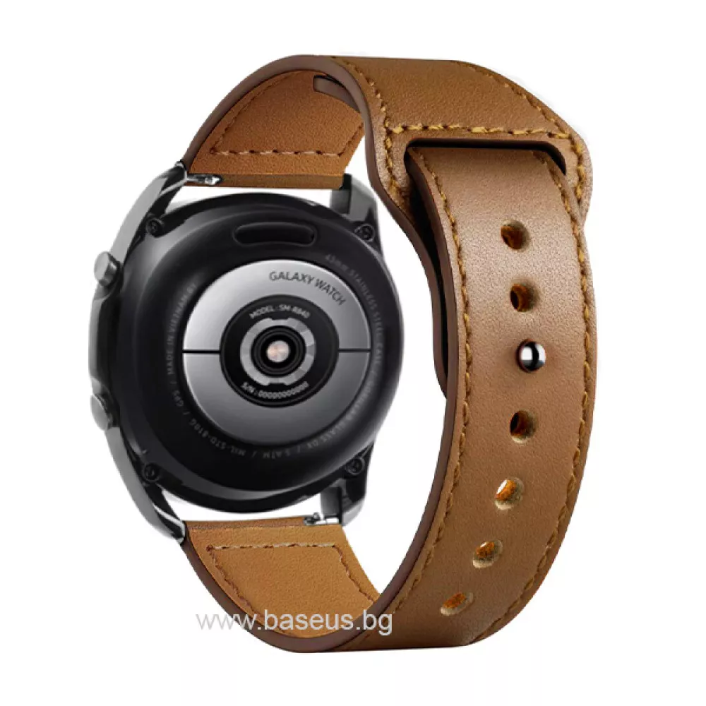 Кожена каишка за смарт часовник Huawei Watch GT2 46мм - Leather Skin Strap
