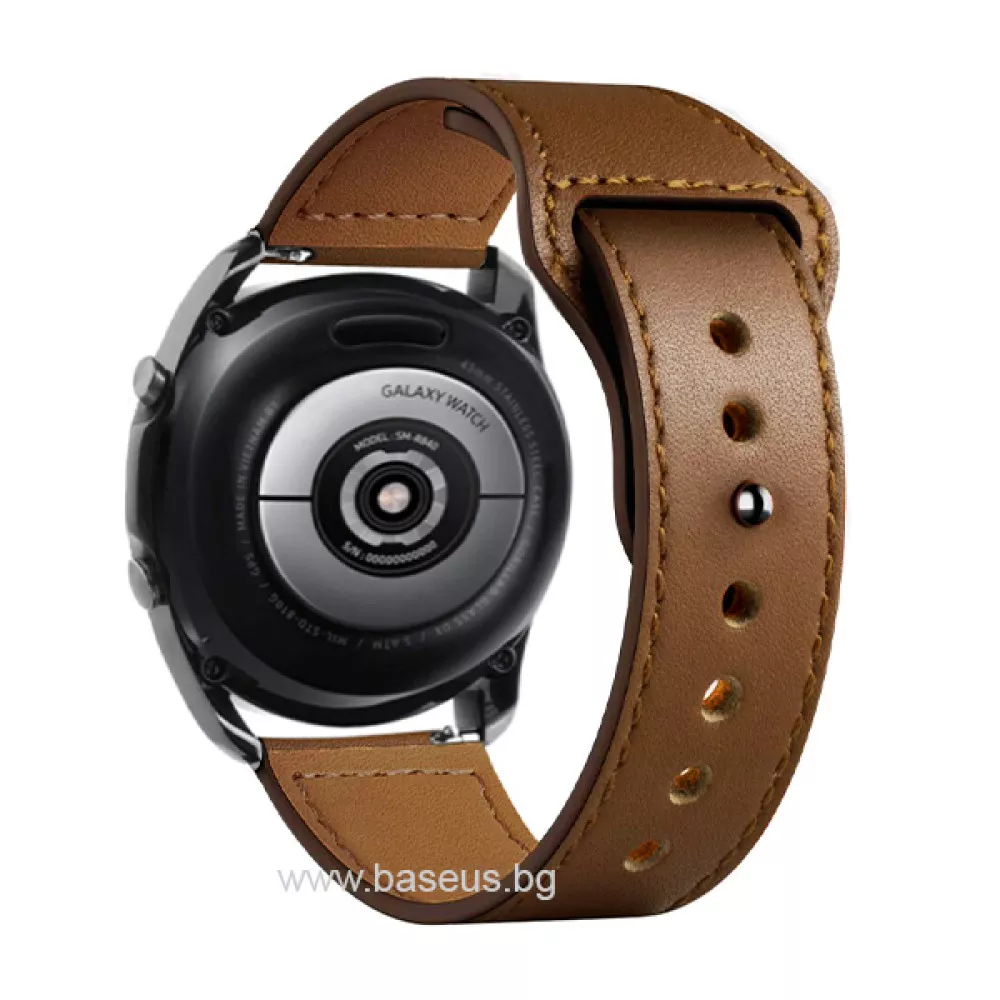 Кожена каишка за смарт часовник Huawei Watch GT2 46мм - Leather Skin Strap