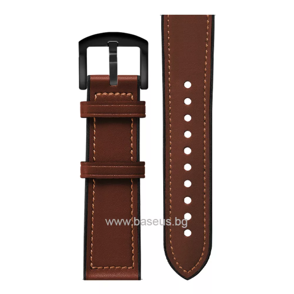 Силиконова каишка за смарт часовник Huawei Watch GT 46мм - TPU Leather Cover Strap