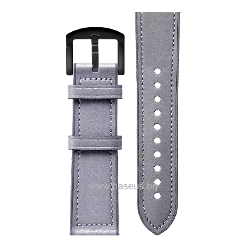 Силиконова каишка за смарт часовник Huawei Watch GT 46мм - TPU Leather Cover Strap