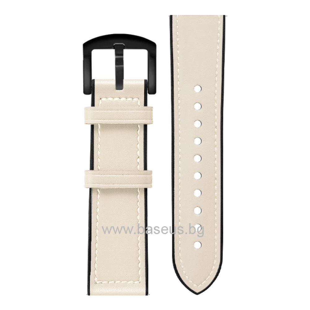 Силиконова каишка за смарт часовник Huawei Watch GT 46мм - TPU Leather Cover Strap