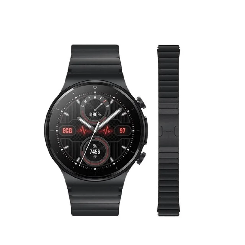 Метална каишка за смарт часовник Huawei Watch GT5 46мм - Link Metal Sarengava Band