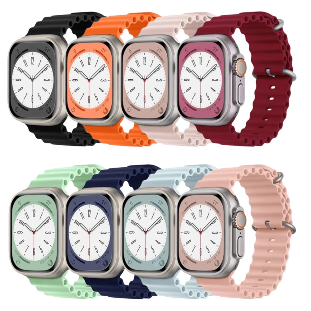 Силиконова каишка за смарт часовник Huawei Watch GT 42мм - Ocean Strap