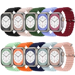 Силиконова каишка за смарт часовник Huawei Watch GT4 46мм - Ocean Strap