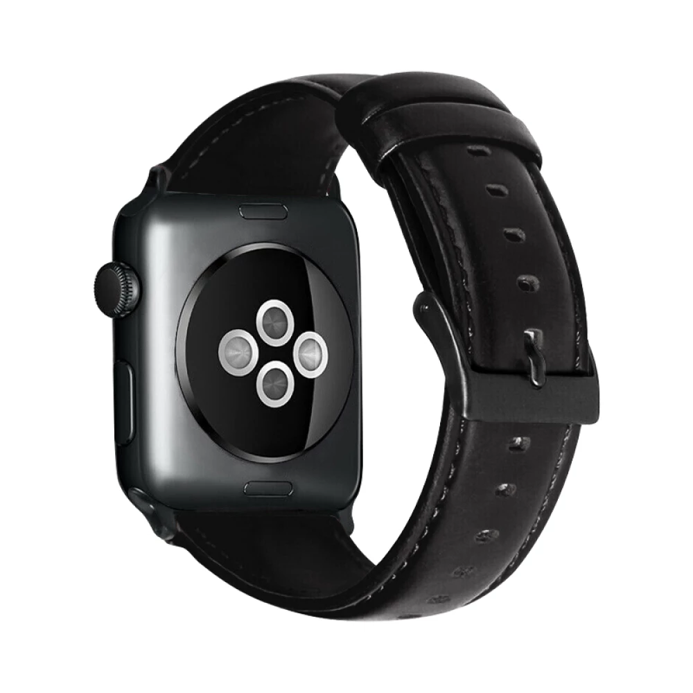 Кожена каишка за смарт часовник Apple iWatch Series 5 44мм - Retro Leather Strap