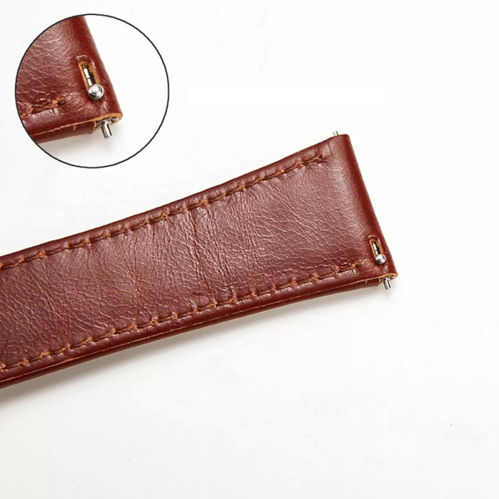 Кожена каишка за смарт часовник Huawei Watch GT2 46мм - Shine Leather Strap