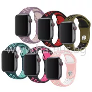 Силиконова каишка за смарт часовник Apple iWatch Series 3 42мм M/L - Silicon Sport Strap